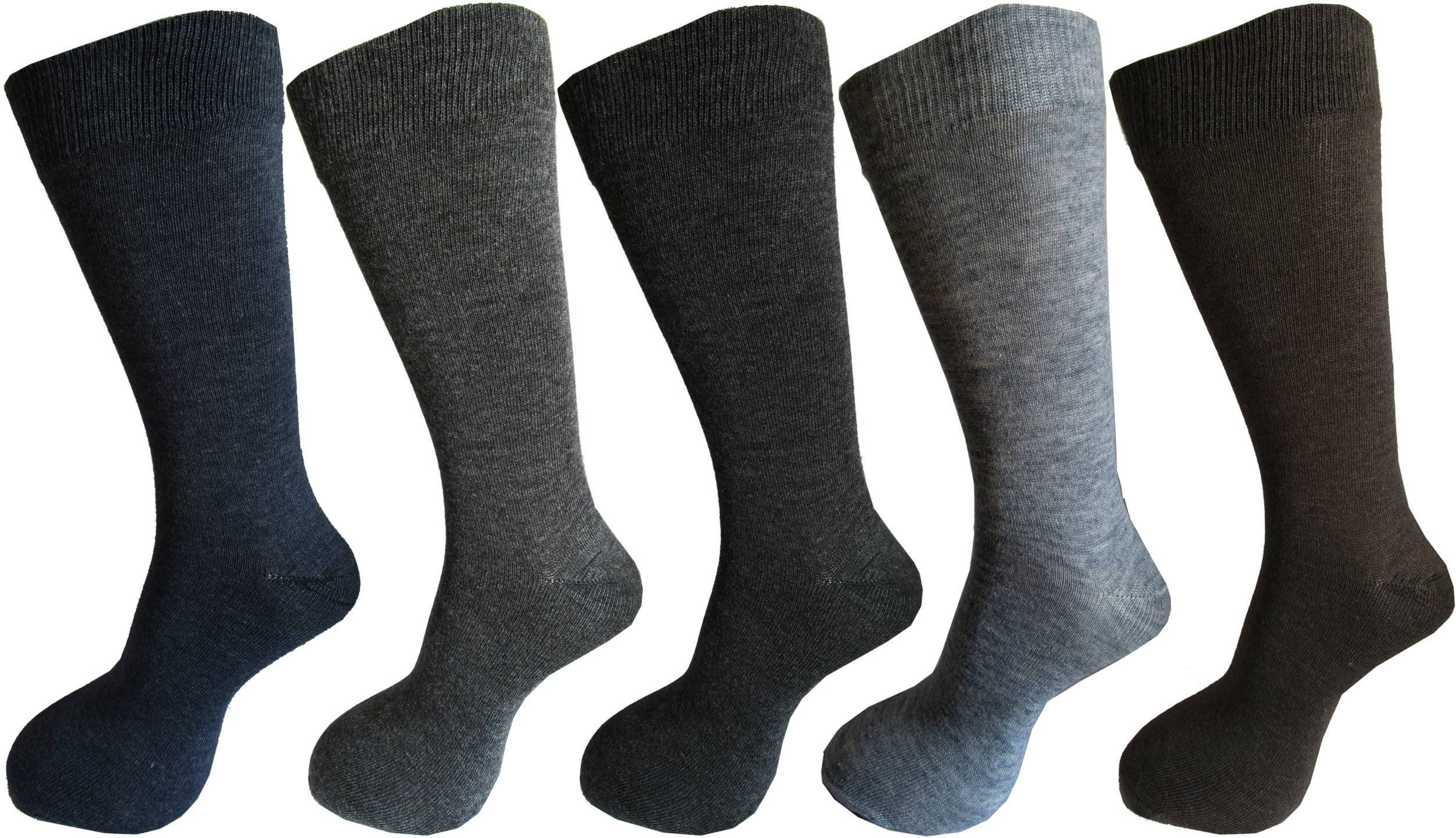     			RC. ROYAL CLASS - Woollen Men's Solid Multicolor Mid Length Socks ( Pack of 5 )