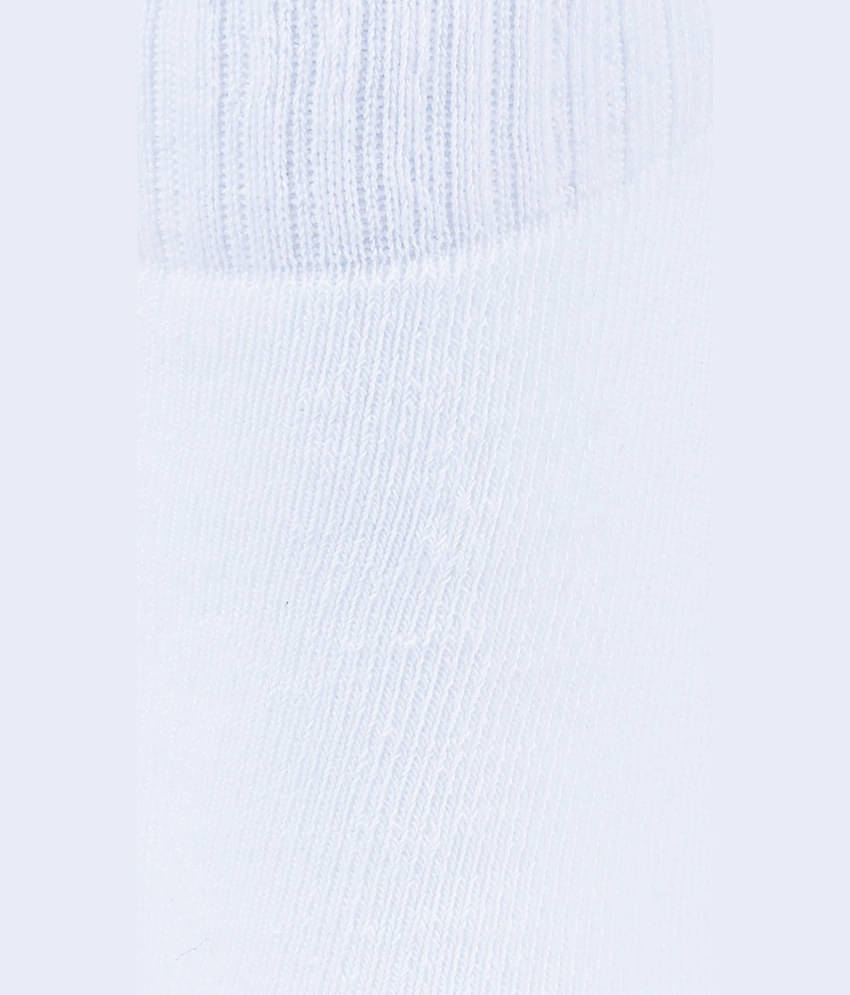 RC. ROYAL CLASS - Woollen Men's Colorblock White Mid Length Socks ( Pack of 3 )