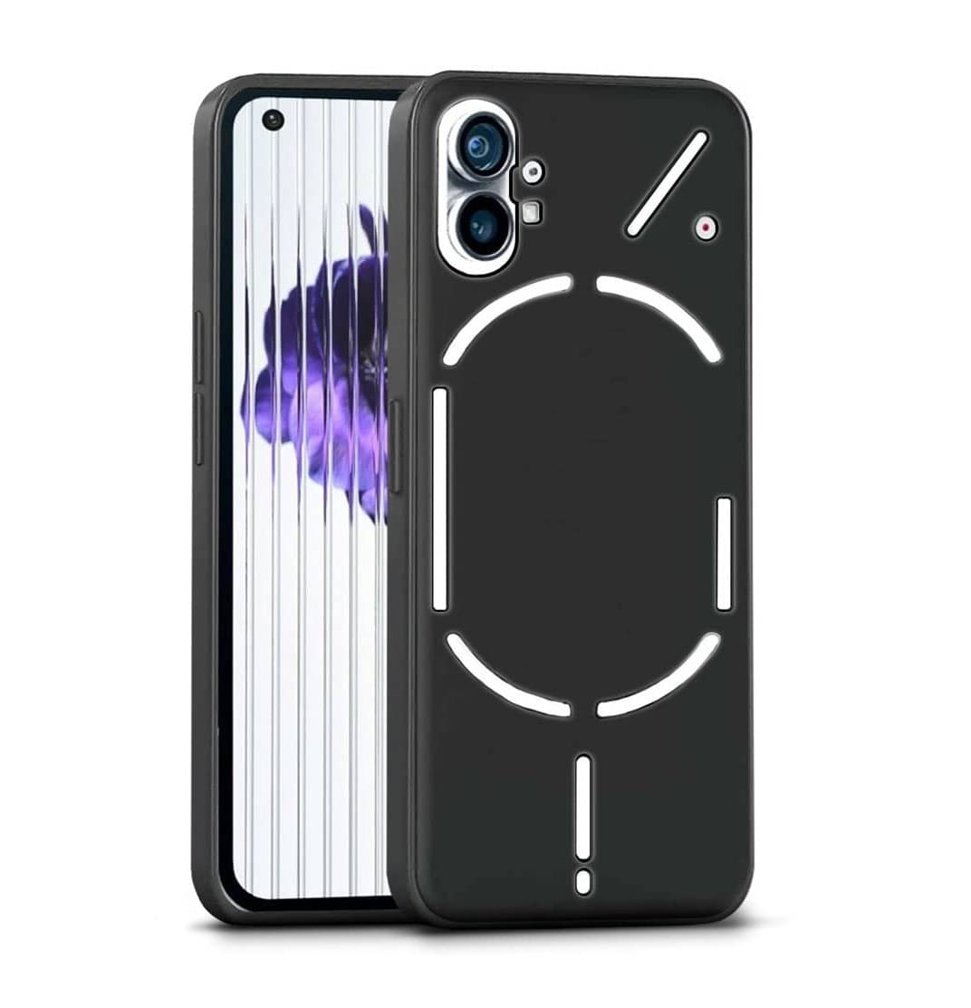 Spectacular Ace - Black Silicon Silicon Soft cases Compatible For Nothing Phone 1 ( Pack of 1 )     			Spectacular Ace - Black Silicon Silicon Soft cases Compatible For Nothing Phone 1 ( Pack of 1 )