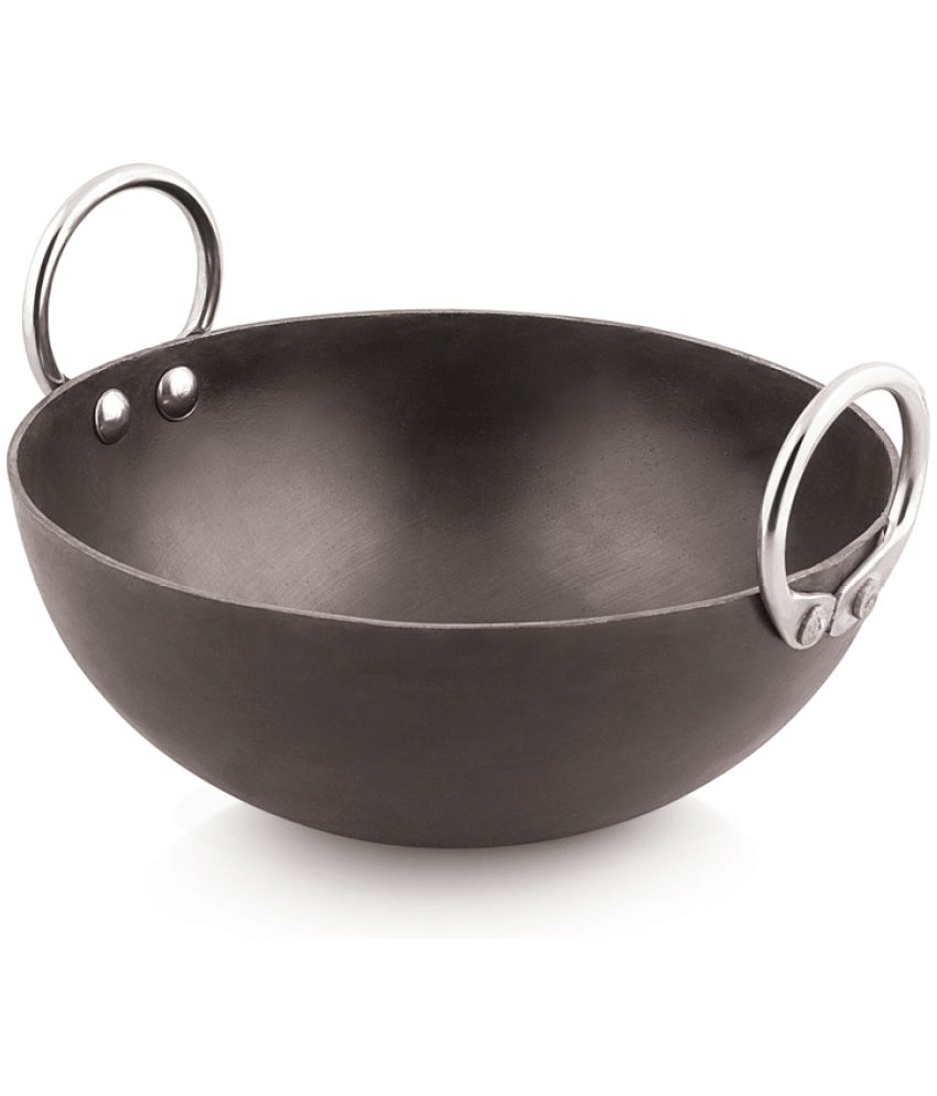 Veer - Iron Deep Kadhai 2 mm ( 1750 ml ) Veer - Iron Deep Kadhai 2 mm ( 1750 ml )