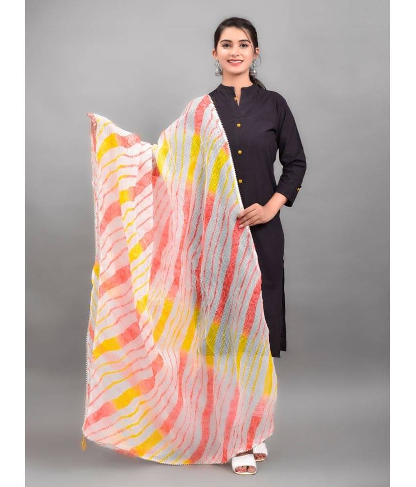 Anjaneya Creations - Multicoloured Cotton Women's Dupatta - ( Pack of 1 ) Anjaneya Creations - Multicoloured Cotton Women's Dupatta - ( Pack of 1 )