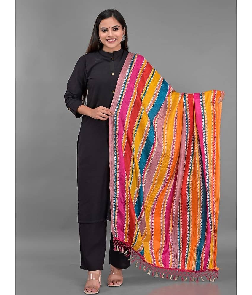 Anjaneya Creations - Multicoloured Silk Women's Dupatta - ( Pack of 1 ) - Dupattas & Shawls | Buy online on ZillyBuy