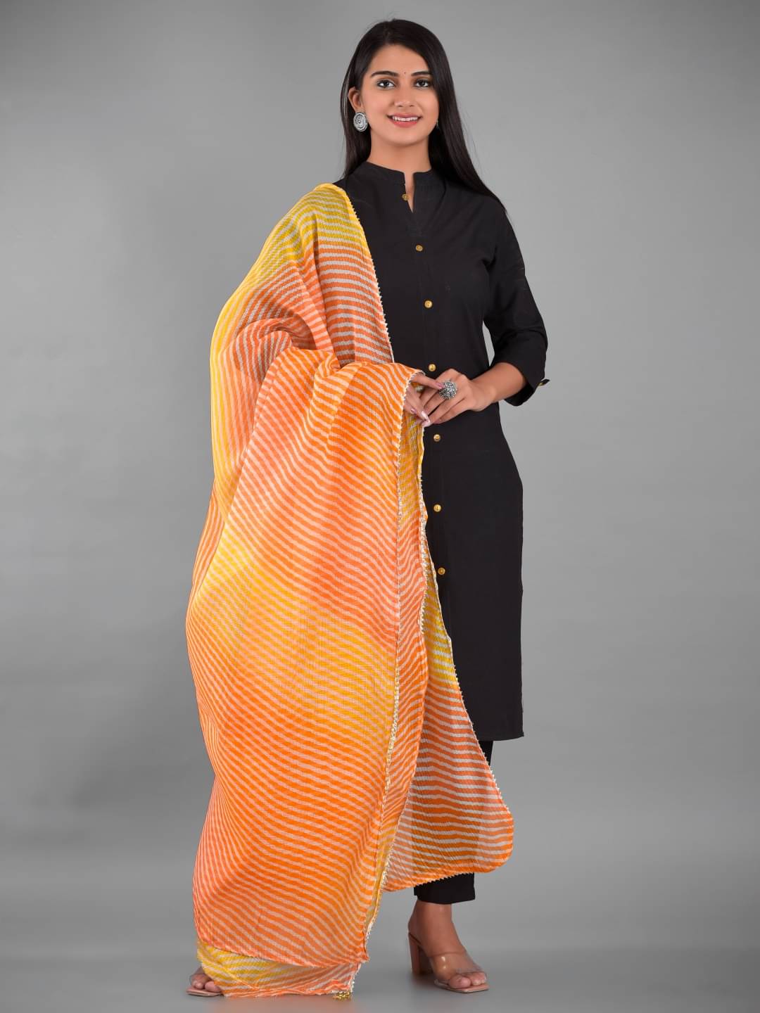 Apratim - Multicoloured Cotton Women's Dupatta - ( Pack of 1 ) Apratim - Multicoloured Cotton Women's Dupatta - ( Pack of 1 )