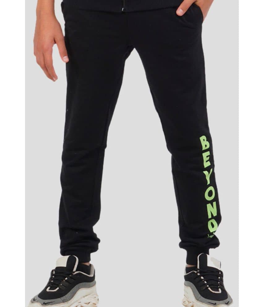 Ariel Pack of 1 Boys Cotton Blend Trackpant ( Black ) - Track Pants | Buy online on ZillyBuy