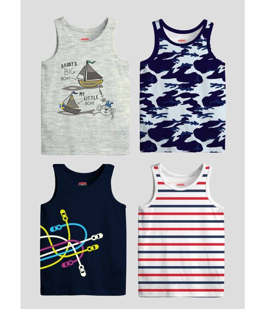 Ariel Pack of 4 Boys Cotton ( Multicolor ) Ariel Pack of 4 Boys Cotton ( Multicolor )