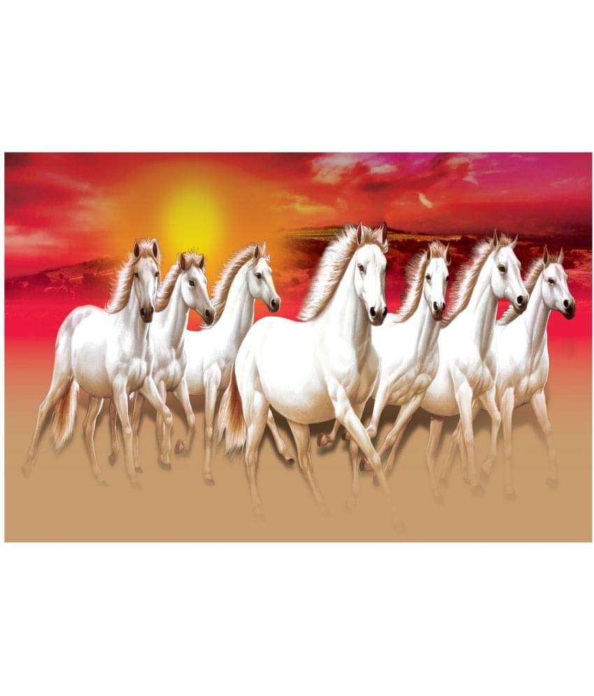 Asmi Collection 7 Beautiful Running Horses Self Adhesive Wall Sticker ( 60 x 90 cms ) Asmi Collection 7 Beautiful Running Horses Self Adhesive Wall Sticker ( 60 x 90 cms )