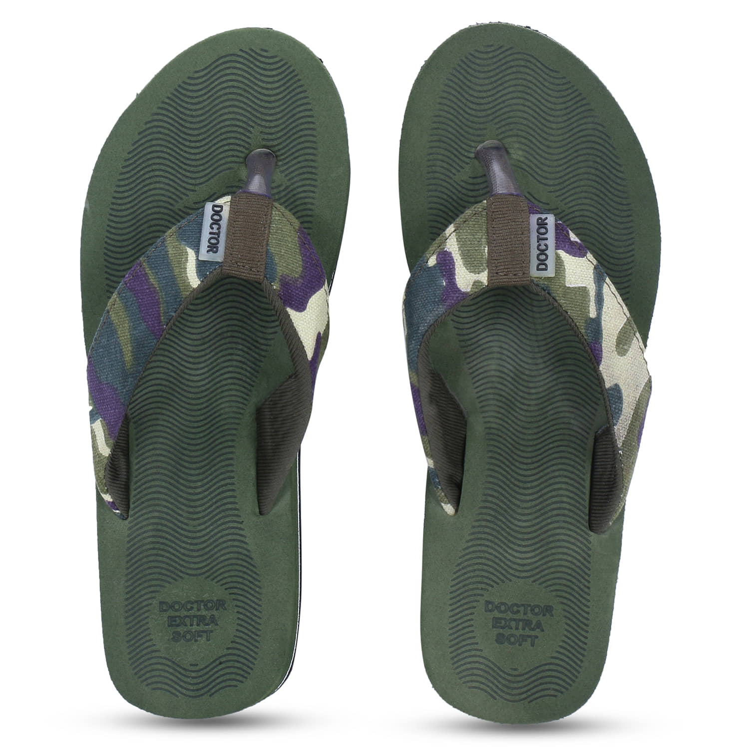 DOCTOR EXTRA SOFT - Brown Women's Thong Flip Flop