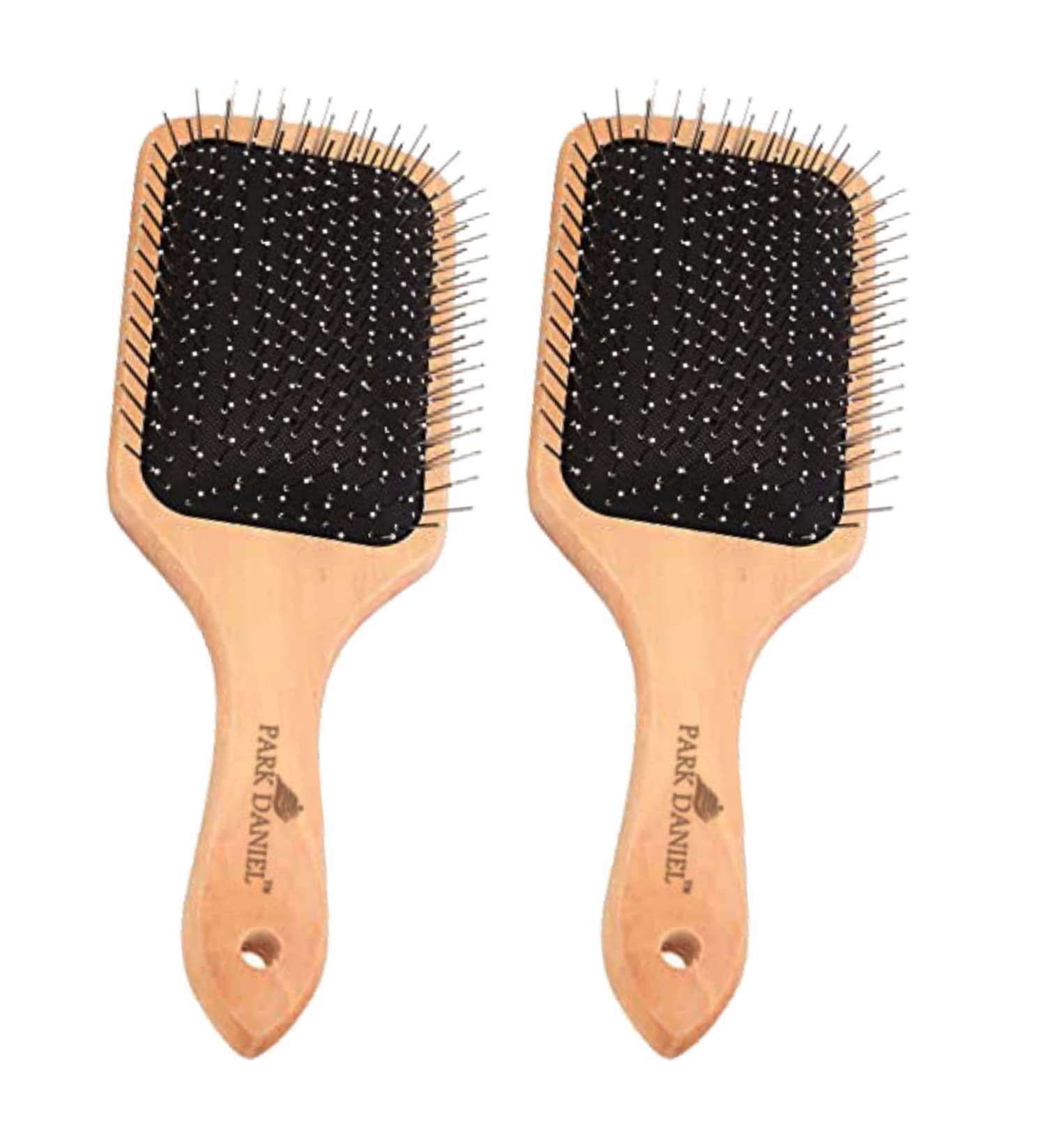 Park Daniel - Paddle Brush For All Hair Types ( Pack of 2 ) Park Daniel - Paddle Brush For All Hair Types ( Pack of 2 )