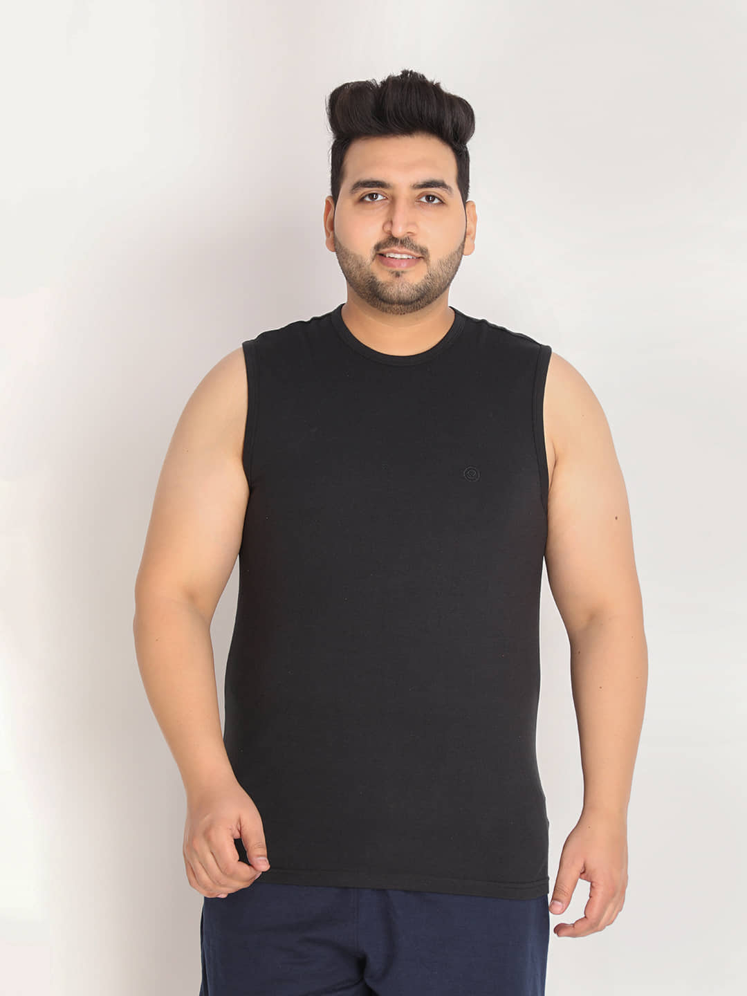 Chkokko Pack of 1 Cotton Blend Regular Fit Men's T-Shirt ( Dark Green )