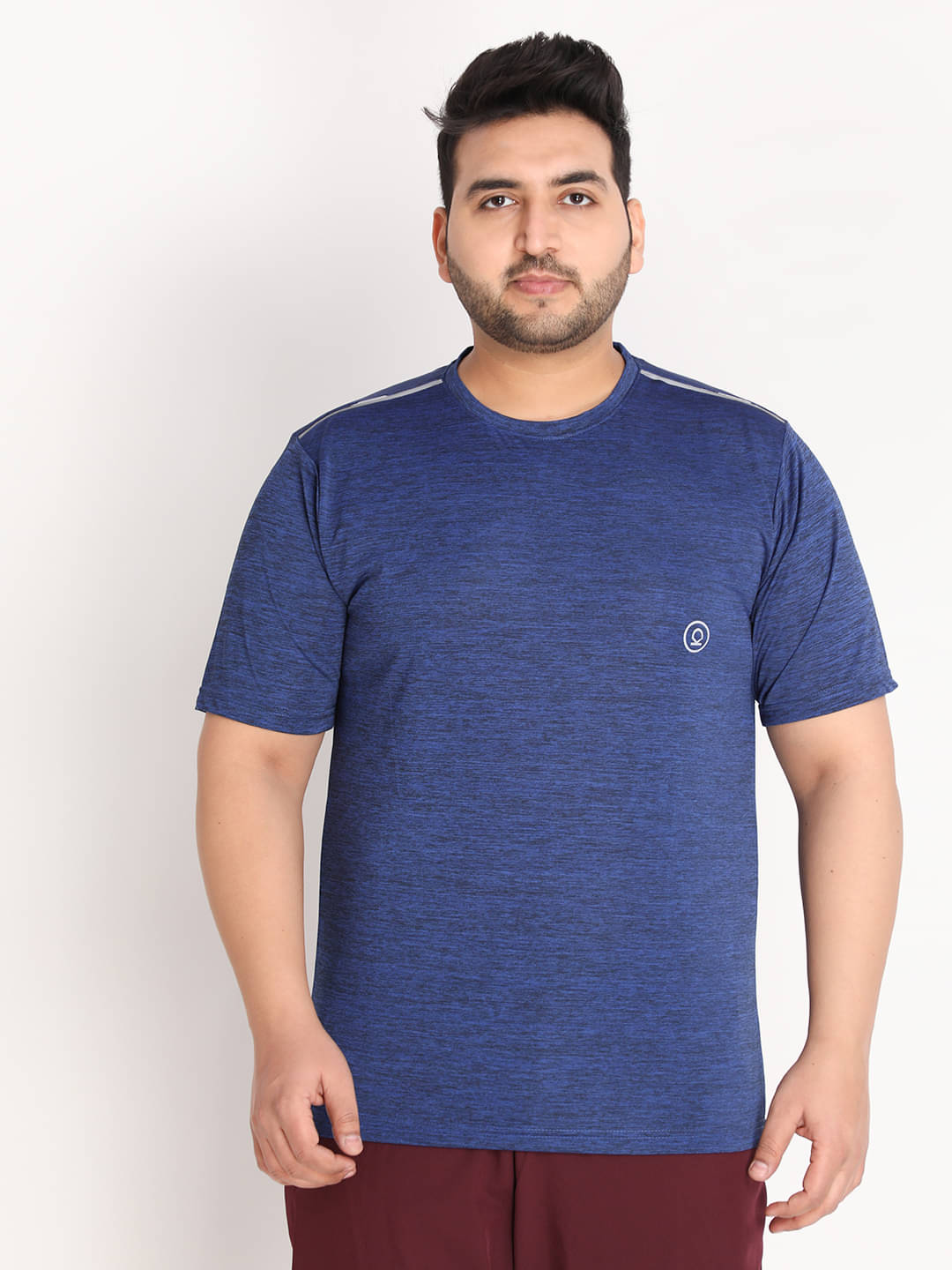 Chkokko - Blue Polyester Regular Fit Men's Sports T-Shirt ( Pack of 1 ) Chkokko - Blue Polyester Regular Fit Men's Sports T-Shirt ( Pack of 1 )