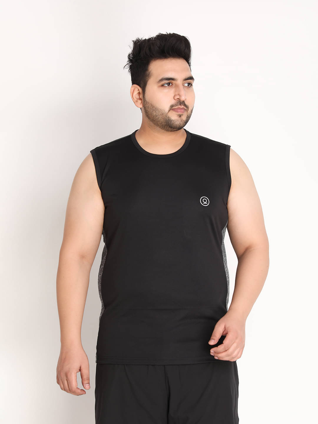     			Chkokko Pack of 1 Polyester Regular Fit Men's T-Shirt ( Dark Grey )