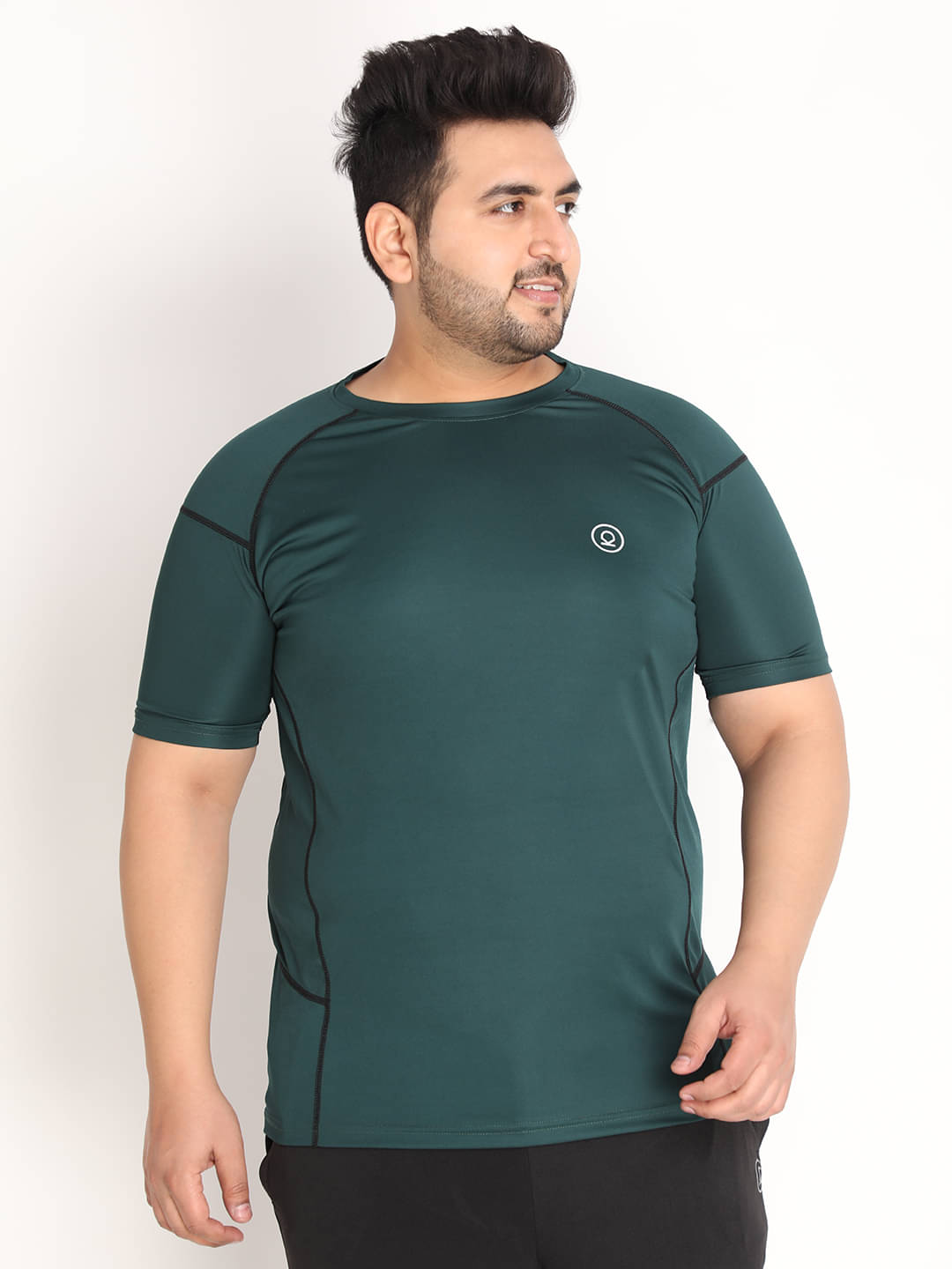 Chkokko - Green Polyester Regular Fit Men's Sports T-Shirt ( Pack of 1 ) Chkokko - Green Polyester Regular Fit Men's Sports T-Shirt ( Pack of 1 )