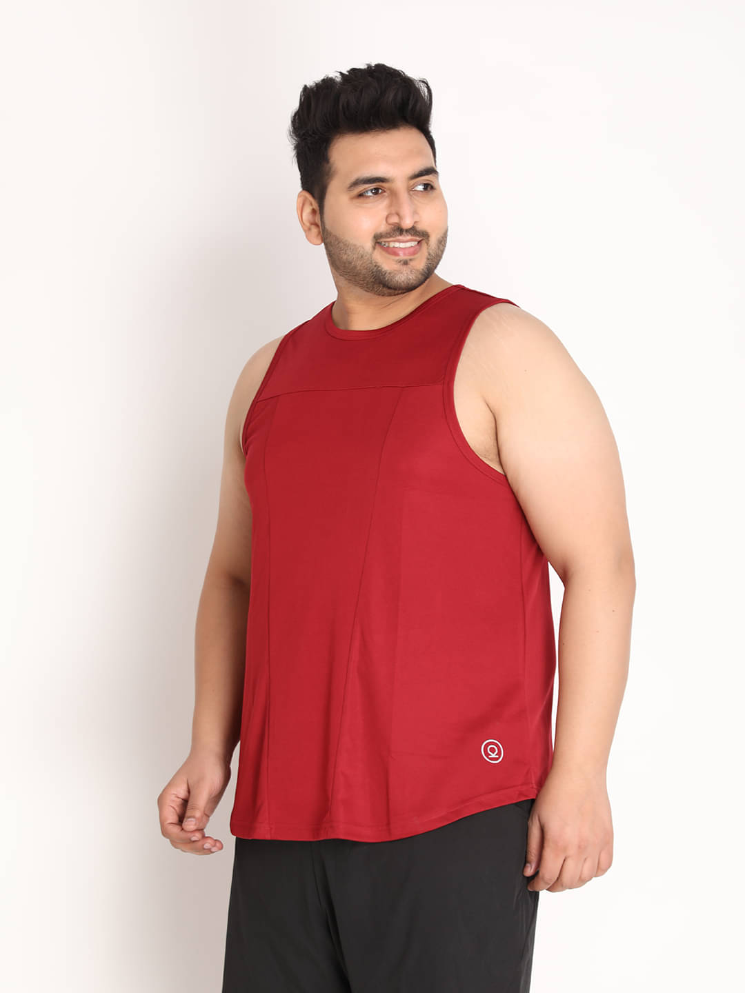 Chkokko Pack of 1 Polyester Regular Fit Men's T-Shirt ( Maroon )     			Chkokko Pack of 1 Polyester Regular Fit Men's T-Shirt ( Maroon )