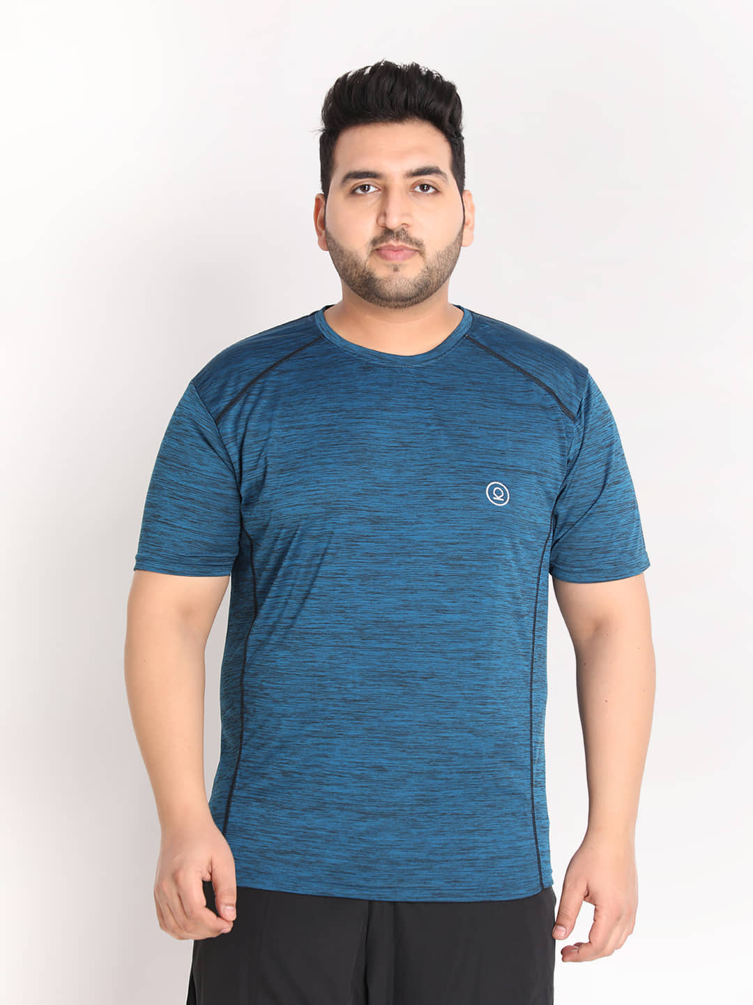 Chkokko - Blue Polyester Regular Fit Men's Sports T-Shirt ( Pack of 1 )