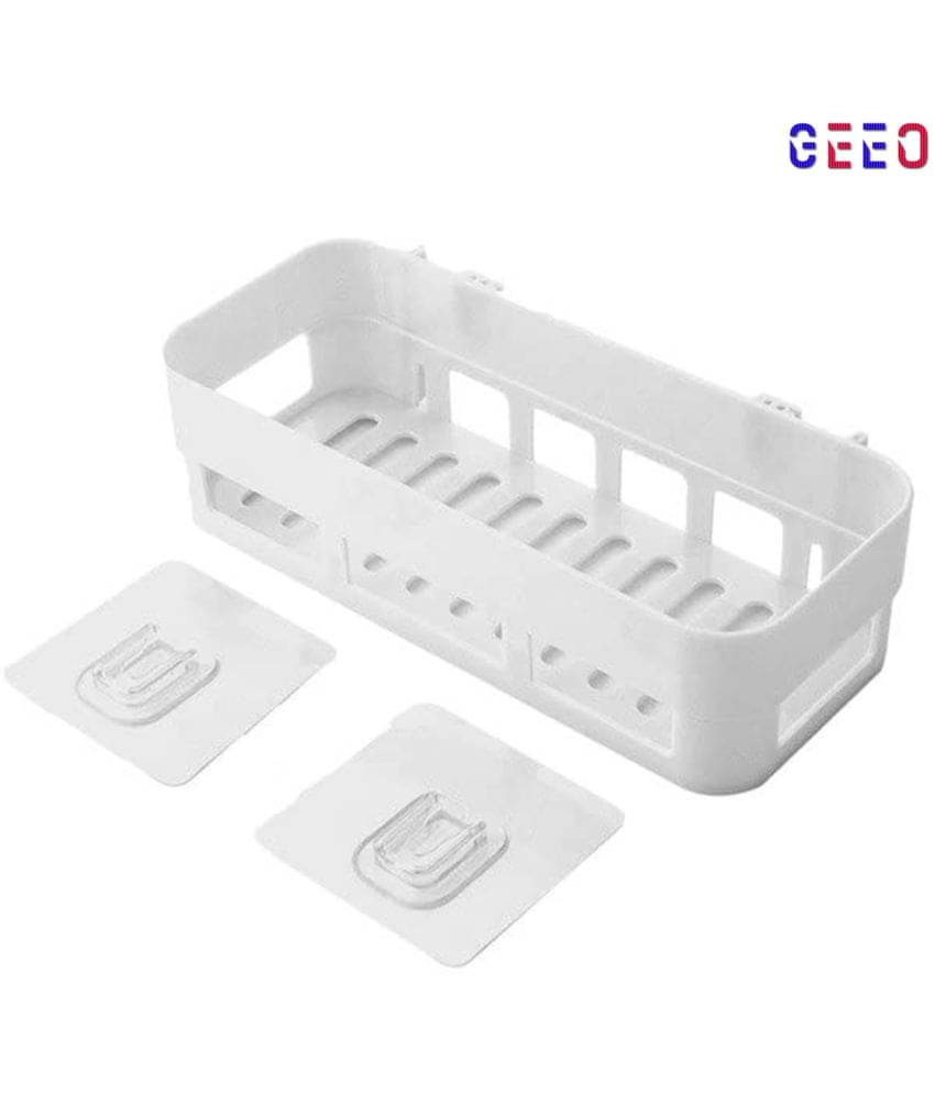     			GEEO Plastic Wall Hung Shelf