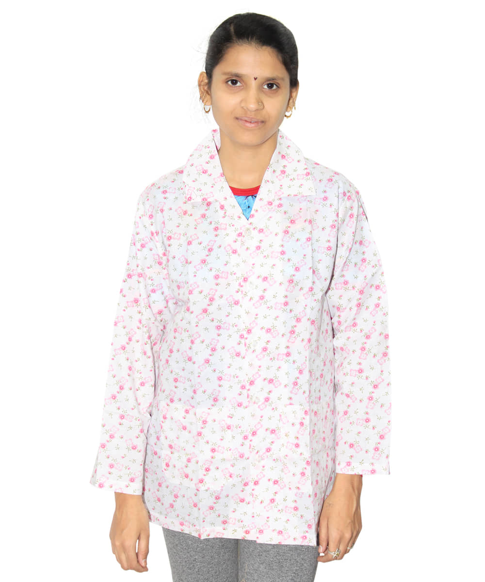 Goodluck Cotton White Cape - Jackets & Coats | Buy online on ZillyBuy