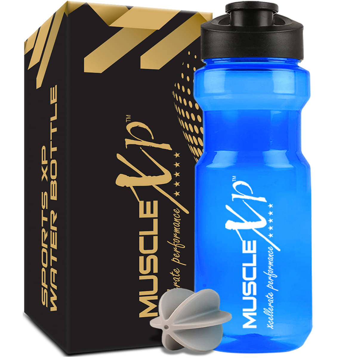 MuscleXP - Plastic Blue 700 mL Shaker ( Pack of 1 ) MuscleXP - Plastic Blue 700 mL Shaker ( Pack of 1 )