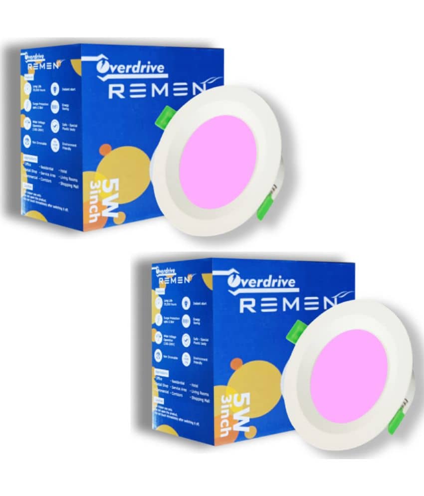 Remen Led Lites - 5W Cool Day Light LED Bulb ( Pack of 2 )
