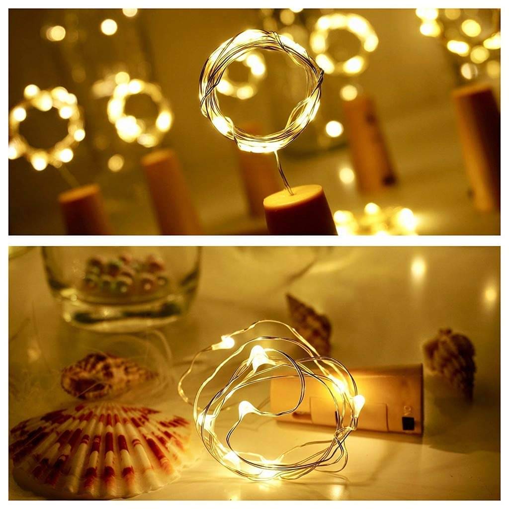     			THRIFTKART - Yellow Others String Light ( Pack of 4 )