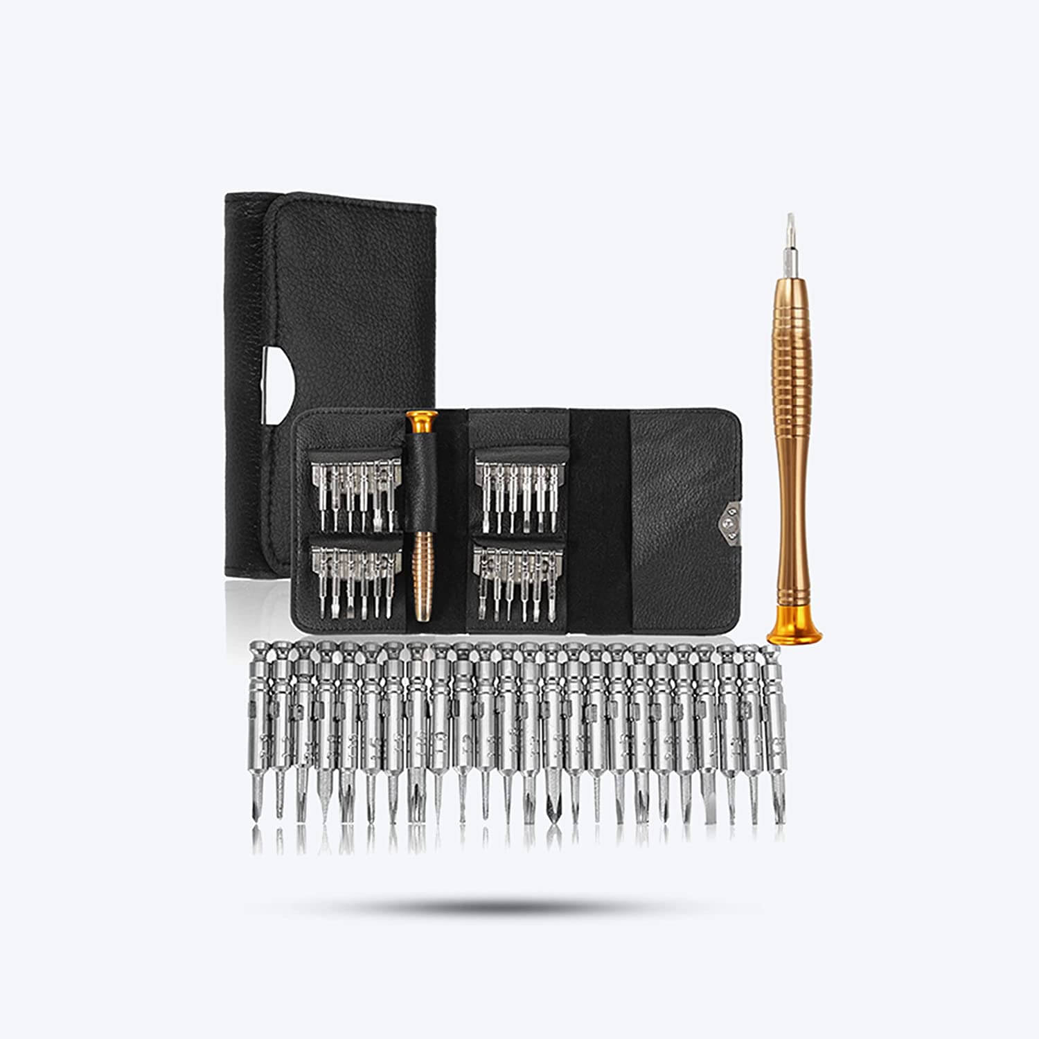 Aldeco 25 in 1 Portable Pocket Screw driver Mobile Repairing Tool Kit for Phone/Laptop/PC/Glasses/Computer Precision Screwdriver Set (Pack of 25). Aldeco 25 in 1 Portable Pocket Screw driver Mobile Repairing Tool Kit for Phone/Laptop/PC/Glasses/Computer Precision Screwdriver Set (Pack of 25).