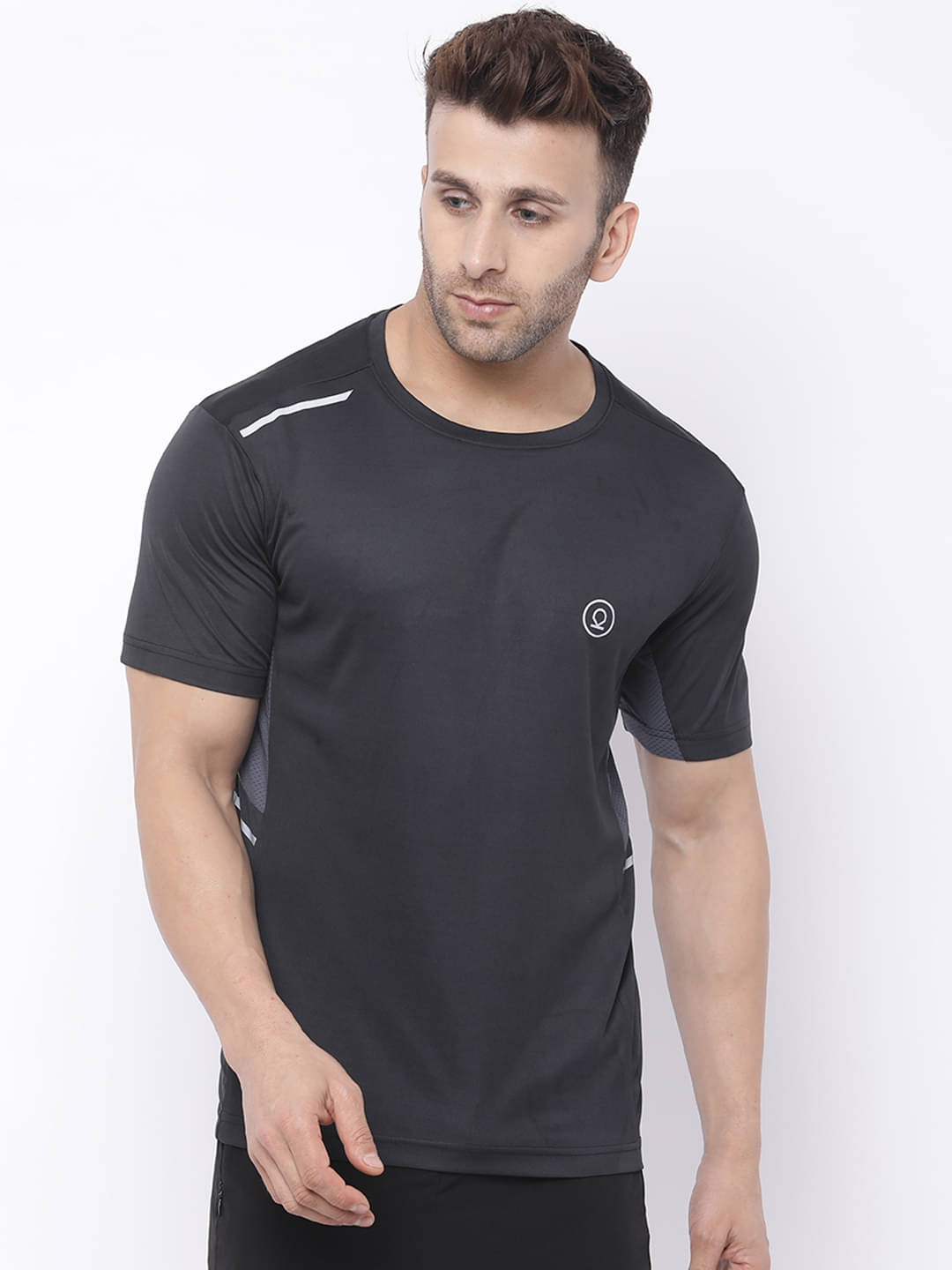     			Chkokko - Black Polyester Regular Fit Men's Sports T-Shirt ( Pack of 1 )