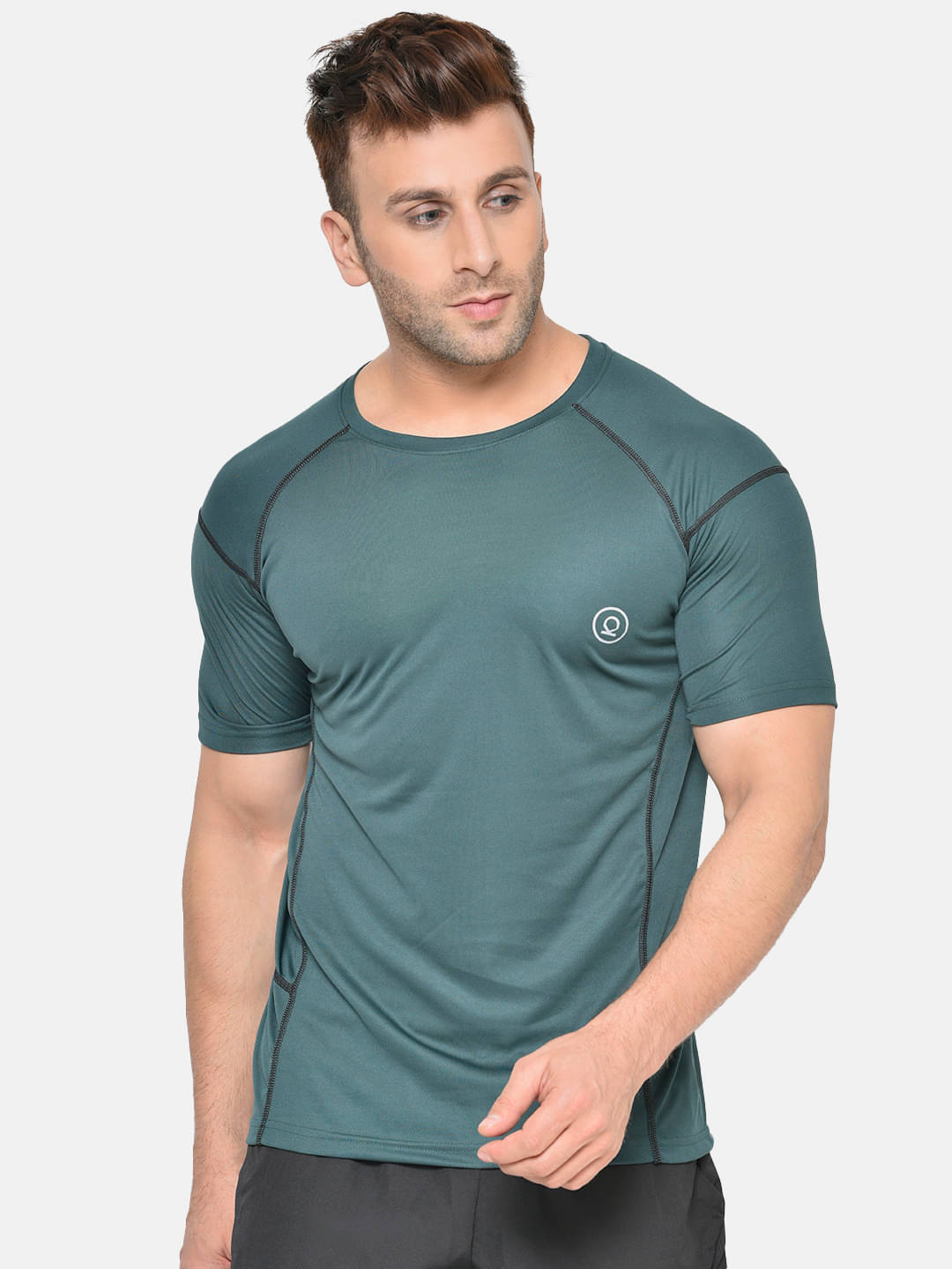     			Chkokko - Dark Green Polyester Regular Fit Men's Sports T-Shirt ( Pack of 1 )