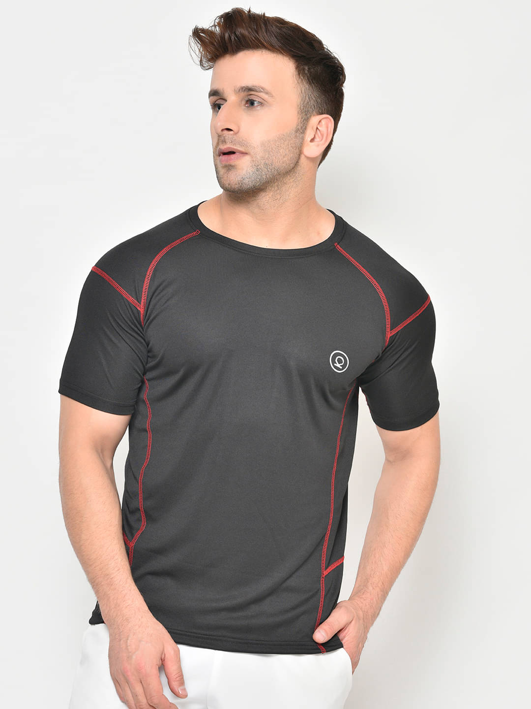 Chkokko - Maroon Polyester Regular Fit Men's Sports T-Shirt ( Pack of 1 ) Chkokko - Maroon Polyester Regular Fit Men's Sports T-Shirt ( Pack of 1 )
