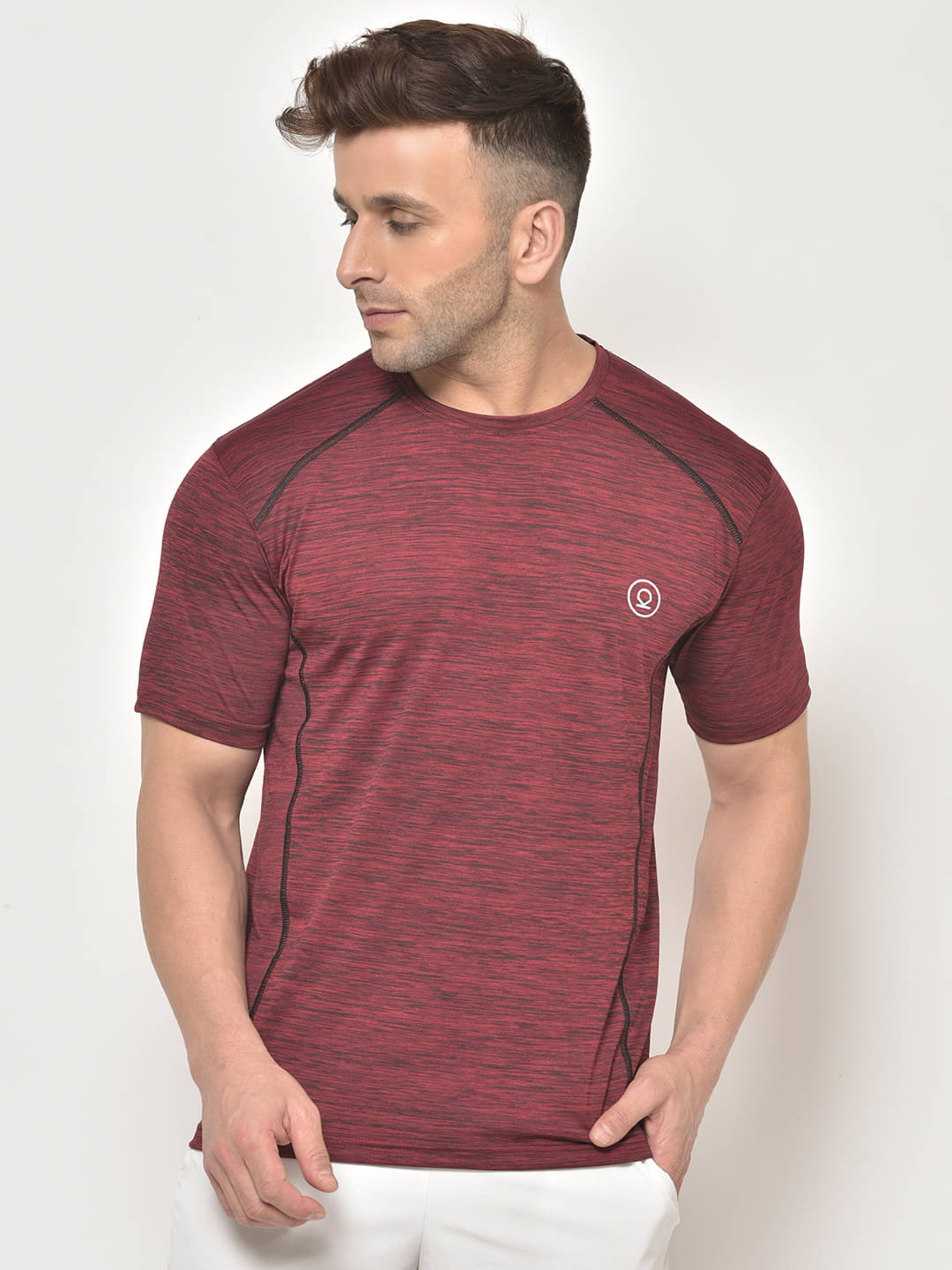 Chkokko - Red Polyester Regular Fit Men's Sports T-Shirt ( Pack of 1 ) Chkokko - Red Polyester Regular Fit Men's Sports T-Shirt ( Pack of 1 )