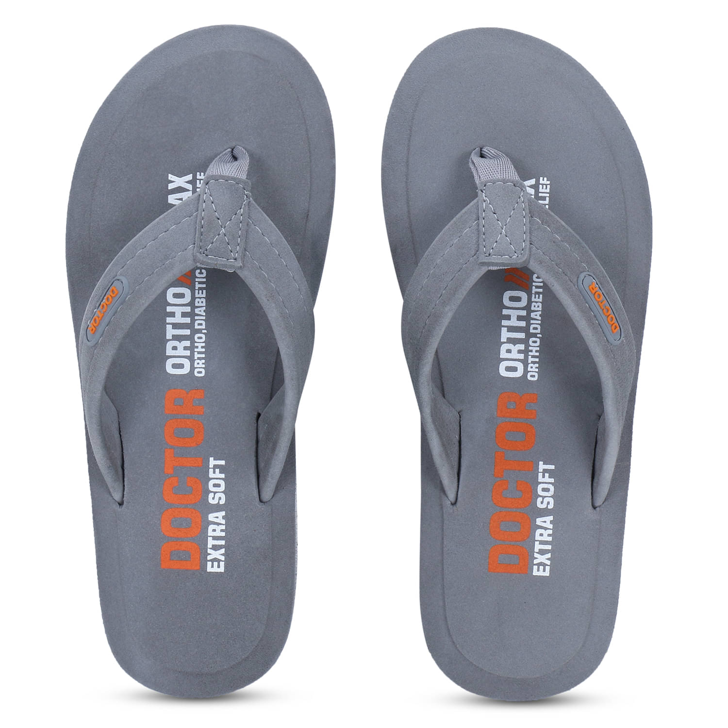     			DOCTOR EXTRA SOFT - Dark Grey Men's Daily Slipper