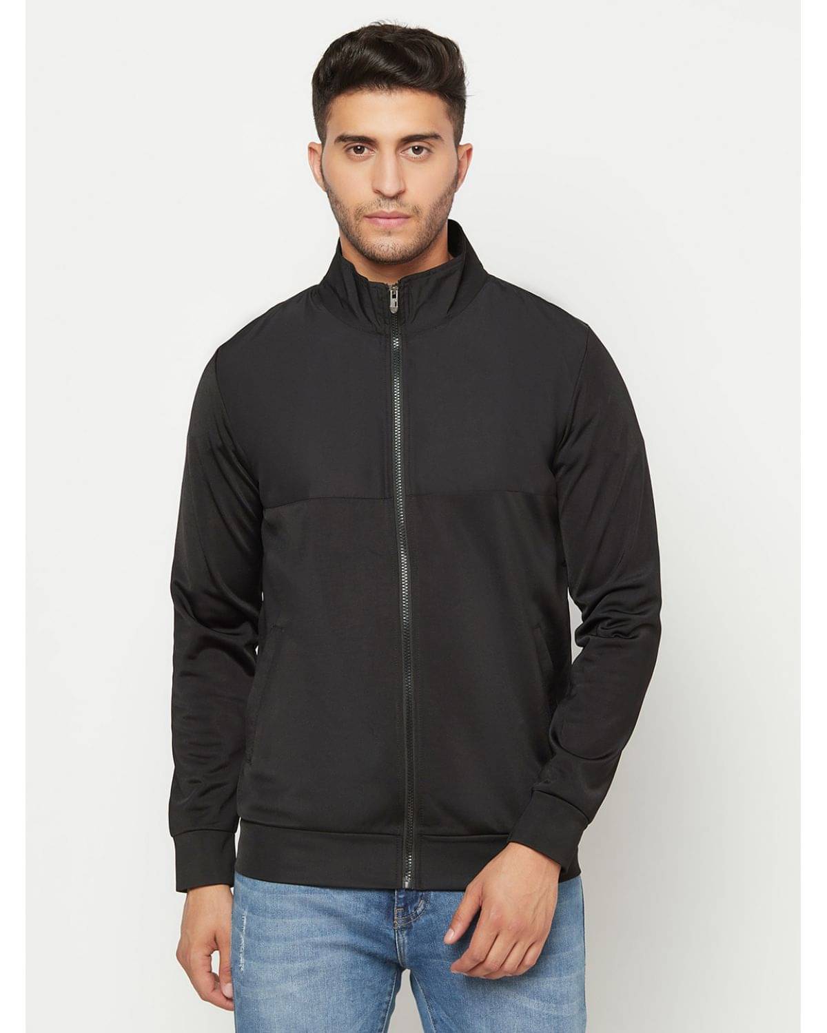 Glito - Black Polyester Blend Relaxed Fit Men's Casual Jacket ( Pack of 1 ) Glito - Black Polyester Blend Relaxed Fit Men's Casual Jacket ( Pack of 1 )