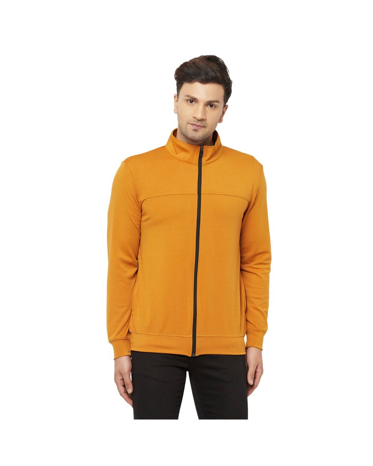 Glito - Mustard Polyester Blend Relaxed Fit Men's Casual Jacket ( Pack of 1 ) Glito - Mustard Polyester Blend Relaxed Fit Men's Casual Jacket ( Pack of 1 )