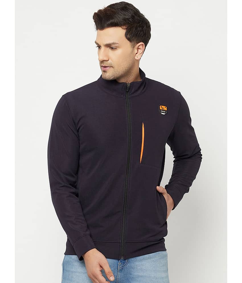 Glito - Navy Blue Polyester Blend Relaxed Fit Men's Casual Jacket ( Pack of 1 ) - Jackets & Coats | Buy online on ZillyBuy