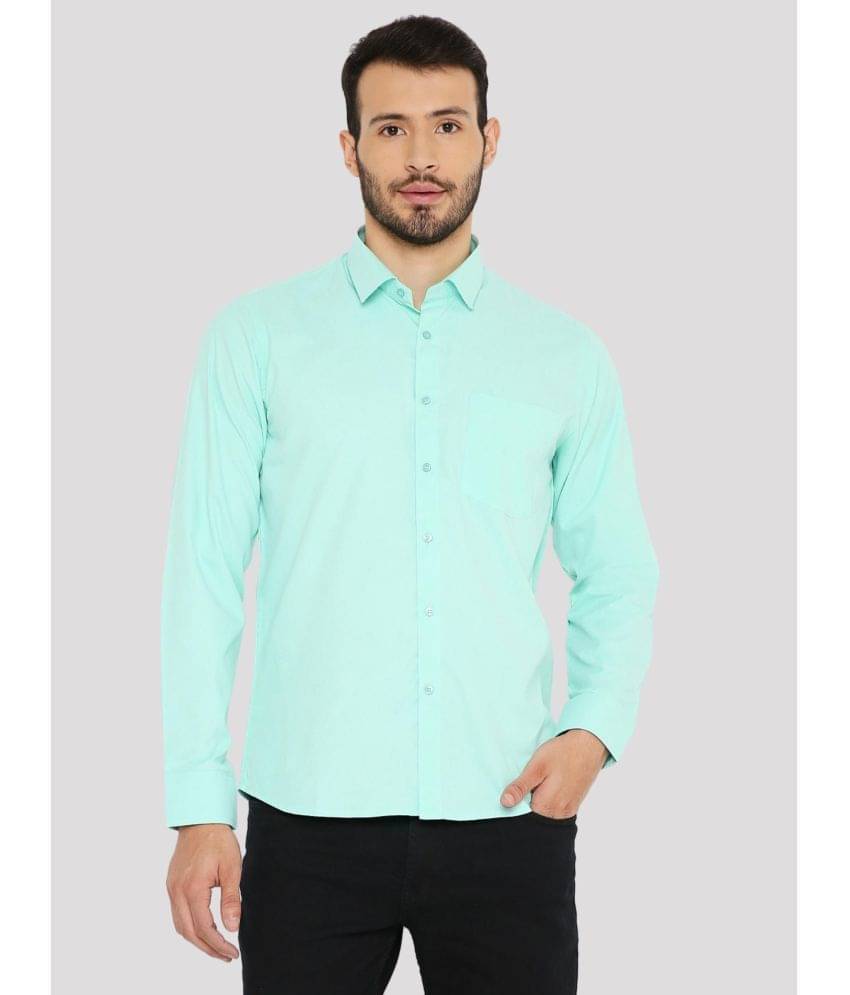 Maharaja - Green Polyester Slim Fit Men's Casual Shirt ( Pack of 1 ) Maharaja - Green Polyester Slim Fit Men's Casual Shirt ( Pack of 1 )