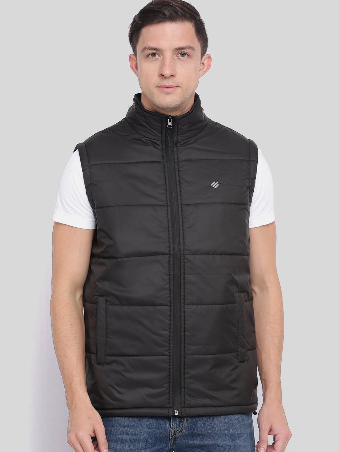 ONN - Black Nylon Regular Fit Men's Down Jacket ( Pack of 1 ) ONN - Black Nylon Regular Fit Men's Down Jacket ( Pack of 1 )