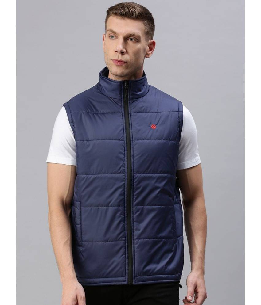 ONN - Blue Nylon Regular Fit Men's Down Jacket ( Pack of 1 ) ONN - Blue Nylon Regular Fit Men's Down Jacket ( Pack of 1 )
