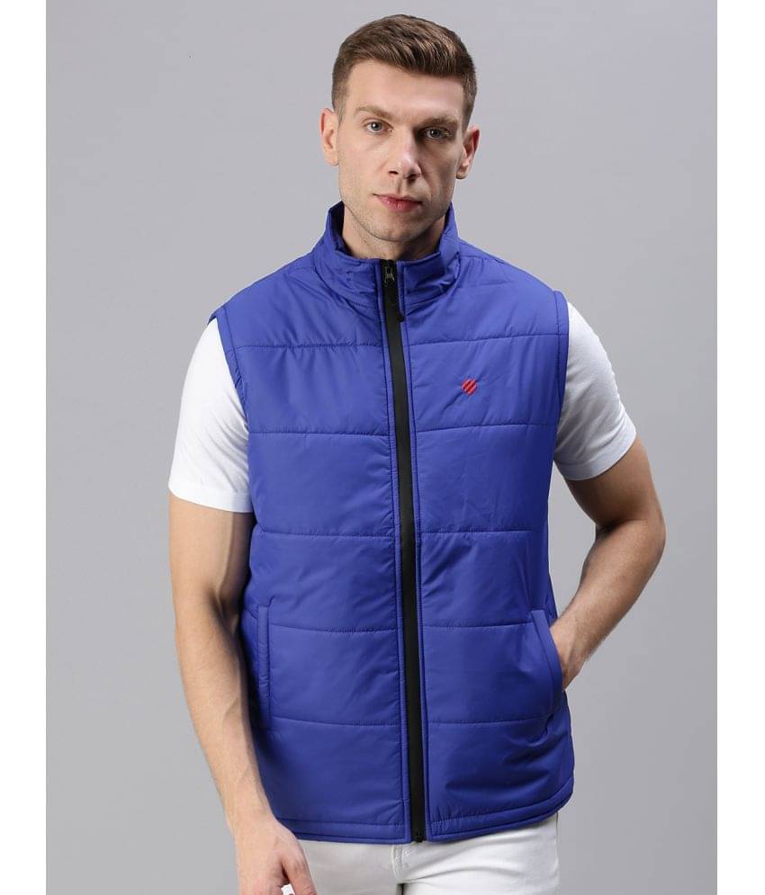     			ONN - Navy Blue Nylon Regular Fit Men's Down Jacket ( Pack of 1 )
