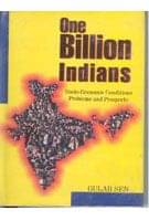 One Billion Indian: Problems and Prospects One Billion Indian: Problems and Prospects