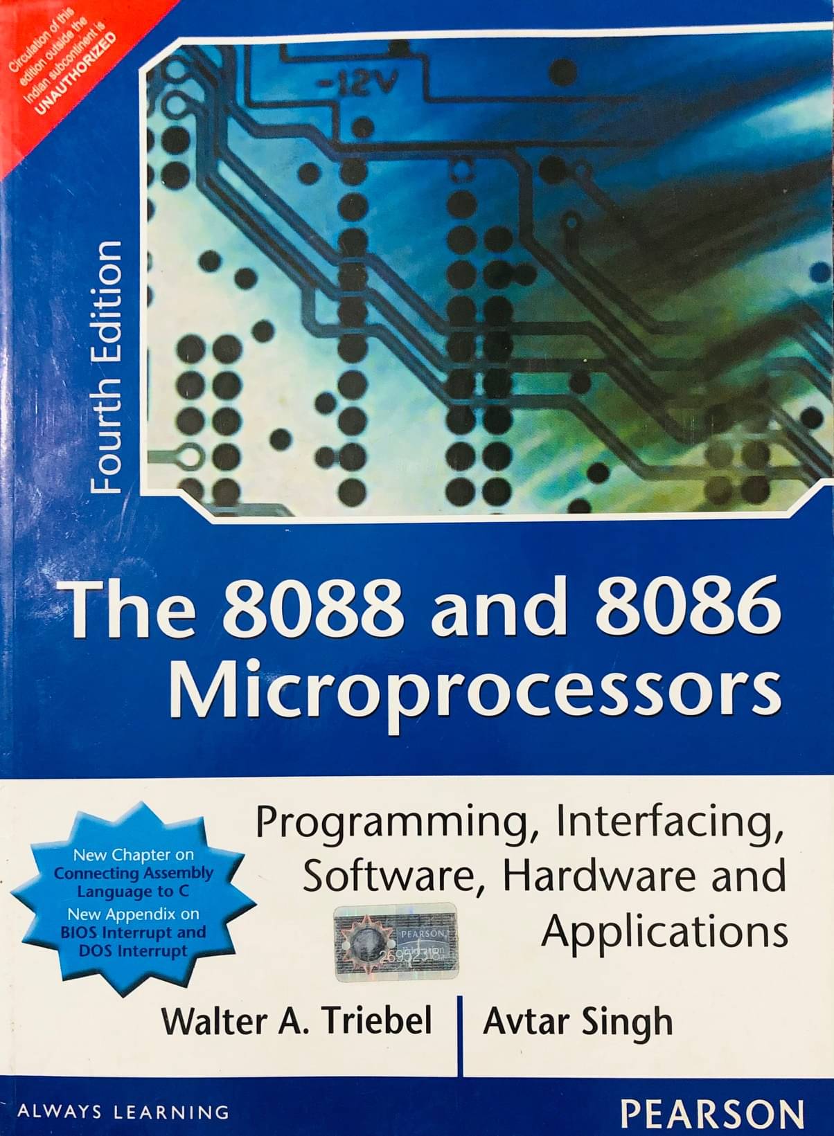     			The 8088 and 8086 Microprocessors - Programming, Interfacing, Software, Hardware and Applications