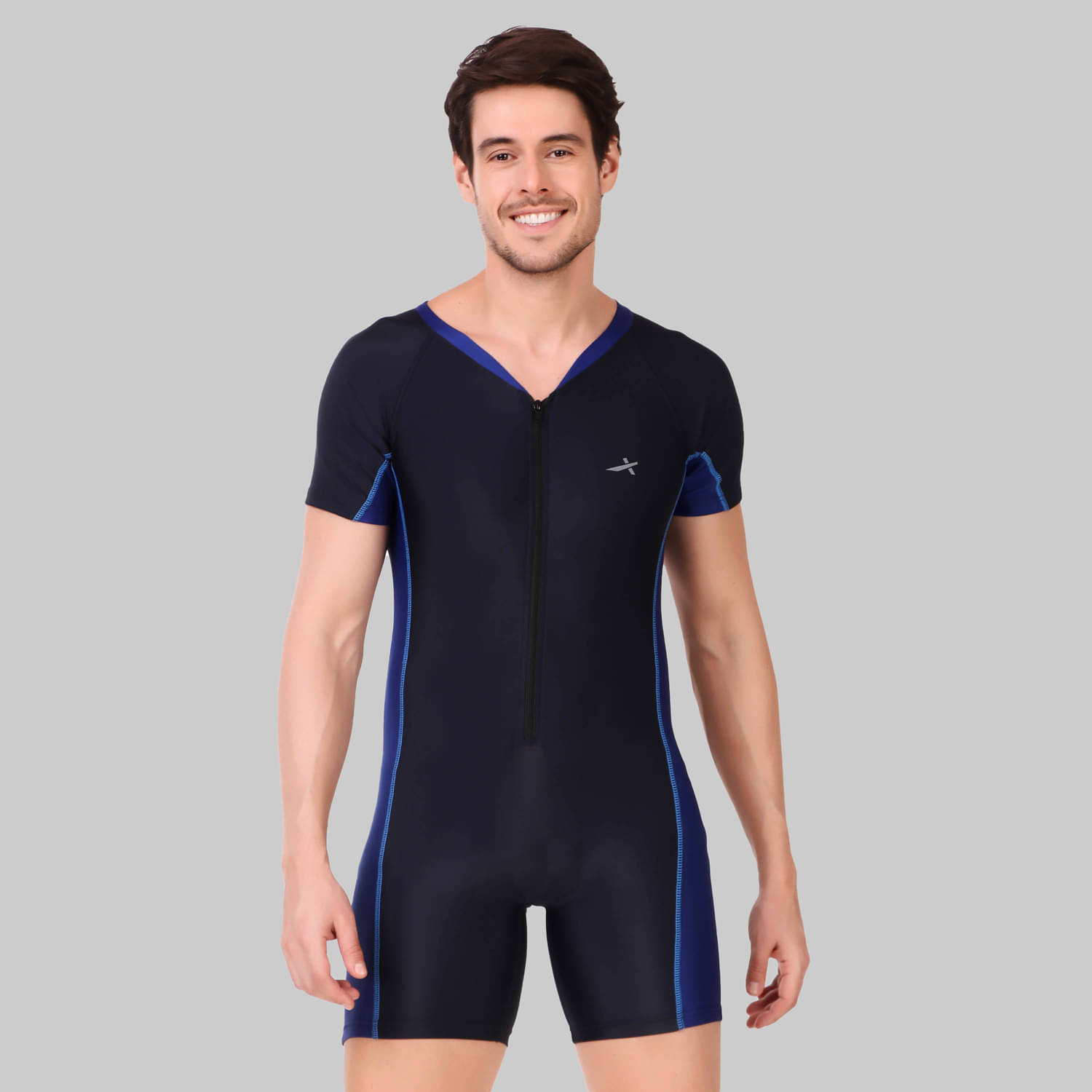     			Vector X Navy Polyester Swimsuit Single