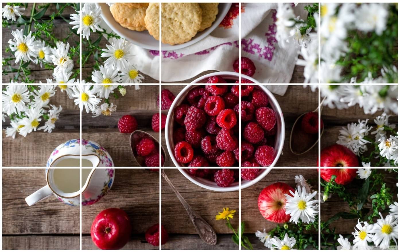 Asmi Collection Fruits Strawberry Flowers Wall Sticker ( 56 x 90 cms )     			Asmi Collection Fruits Strawberry Flowers Wall Sticker ( 56 x 90 cms )