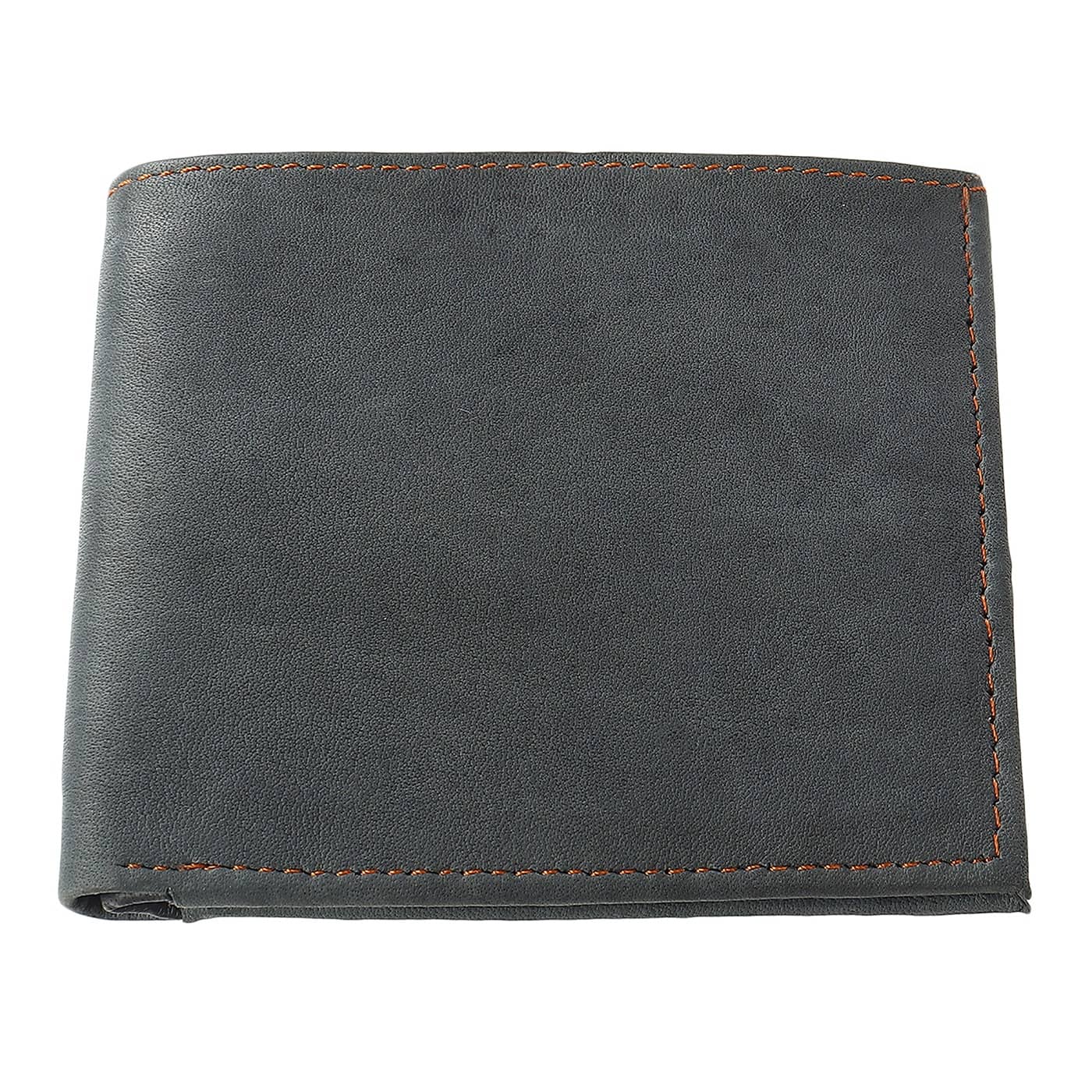 Clock21 - Black Leather Men's Two Fold Wallet ( Pack of 1 ) - Handbags | Buy online on ZillyBuy