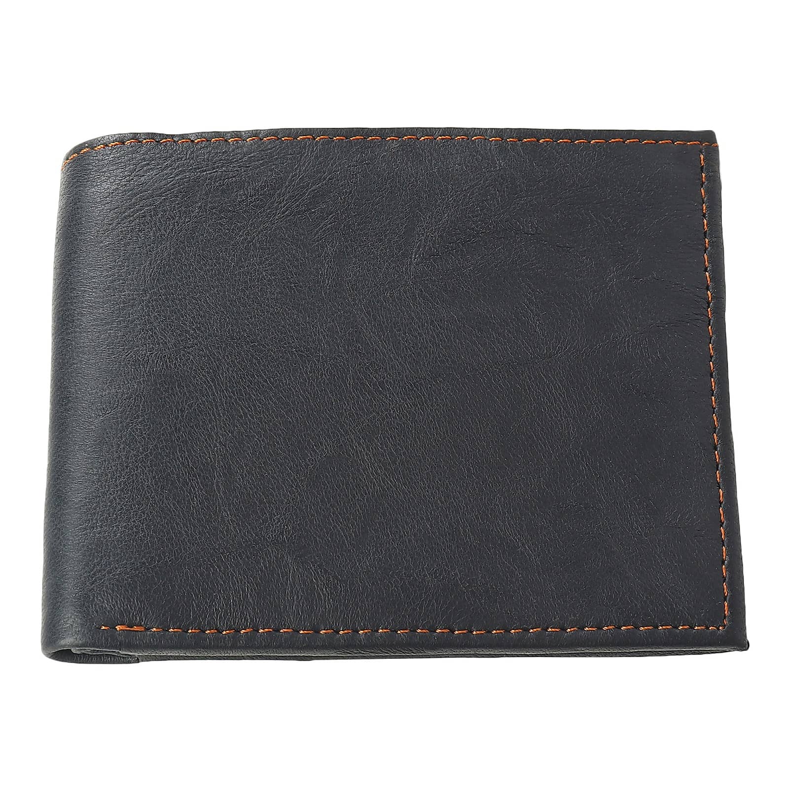 Clock21 - Black Leather Men's Regular Wallet ( Pack of 1 ) - Handbags | Buy online on ZillyBuy
