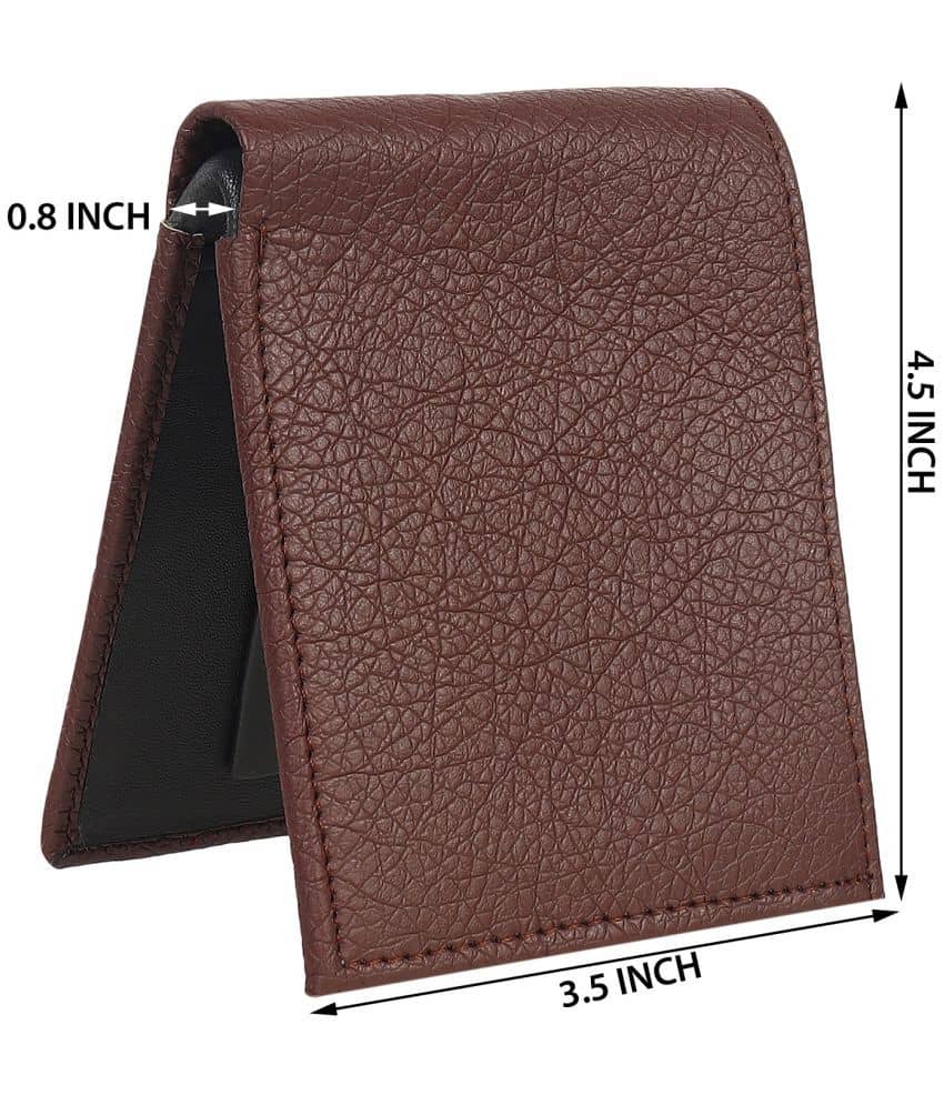 Clock21 - Brown Leather Men's Regular Wallet ( Pack of 1 ) - Handbags | Buy online on ZillyBuy