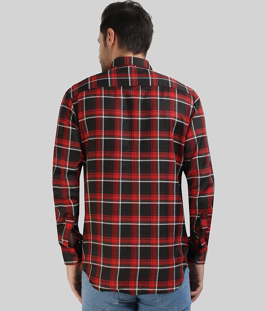 Comey - Black 100% Cotton Slim Fit Men's Casual Shirt ( Pack of 1 )