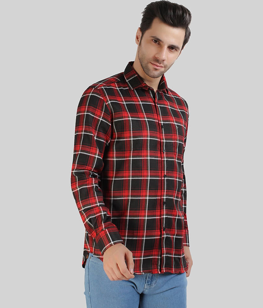 Comey - Black 100% Cotton Slim Fit Men's Casual Shirt ( Pack of 1 )