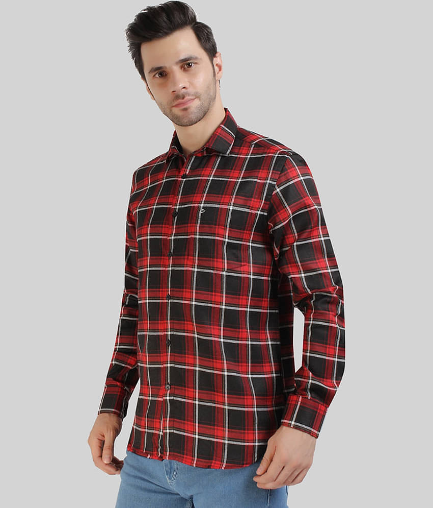 Comey - Black 100% Cotton Slim Fit Men's Casual Shirt ( Pack of 1 )