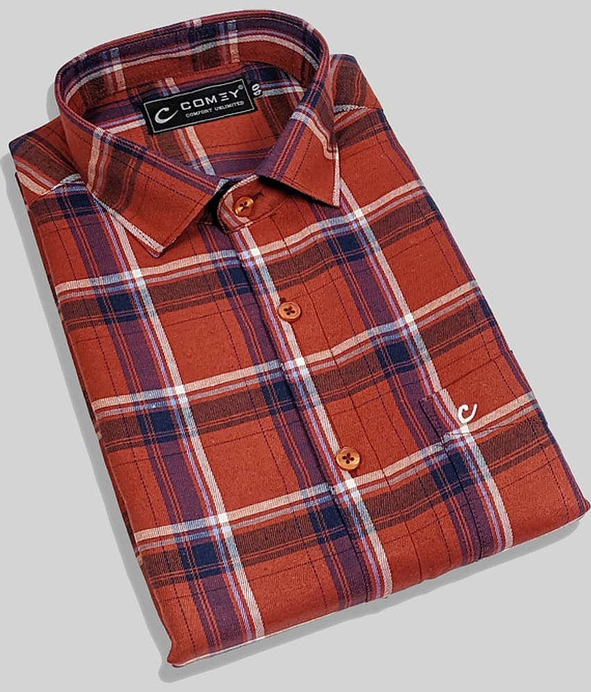 Comey - Black 100% Cotton Slim Fit Men's Casual Shirt ( Pack of 1 )