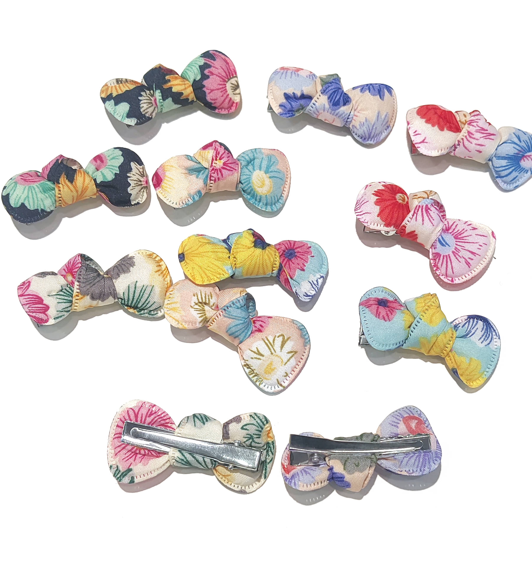     			La Belleza - Multi Girls Hair Clip ( Pack of 12 )