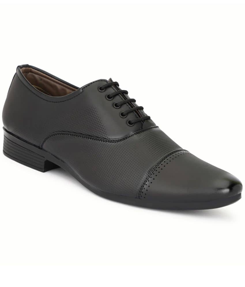 MARKRANGE - Black Men's Oxford Formal Shoes - Formal Shoes | Buy online on ZillyBuy