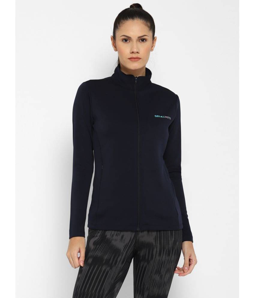     			OFF LIMITS - Navy Polyester Women's Jacket